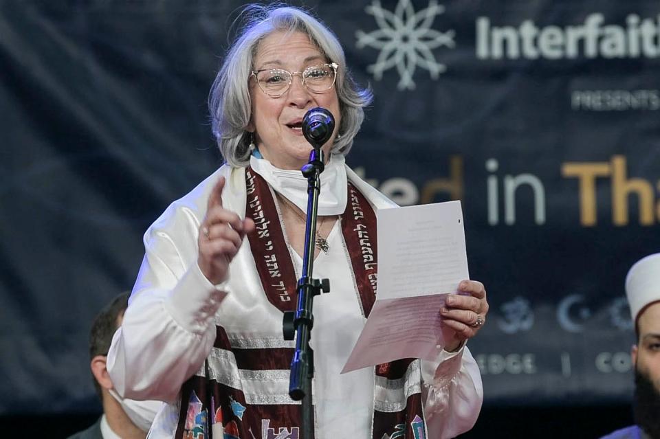 Rabbi Patricia Hickman, cofounder of Interfaith United, a group of Brevard County faith and community leaders.