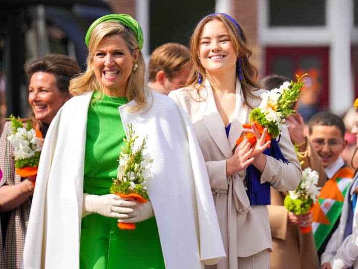Ariane de los Países Bajos y la reina Máxima