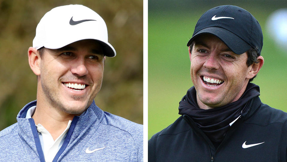 Brooks Kopeka has denied a rivalry with Rory Mcllroy.