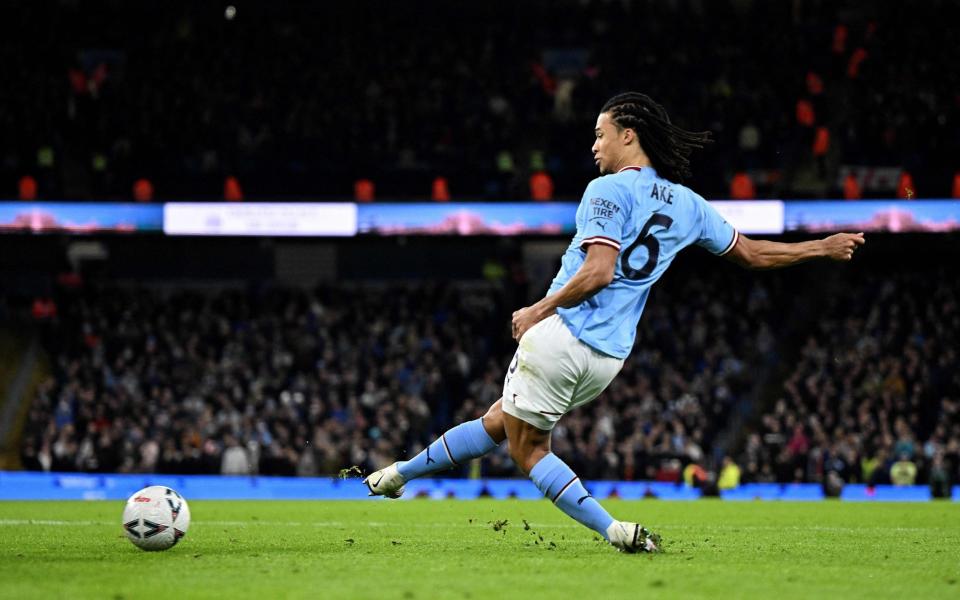 Nathan Ake goal helps Man City edge Arsenal in cup-tie dress rehearsal – live reaction - AFP/Oli Scarff