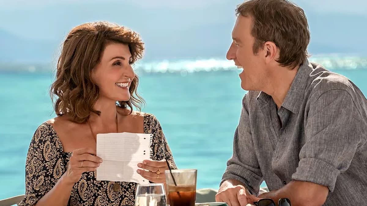  Nia Vardalos and John Corbett in My Big Fat Greek Wedding 3. 