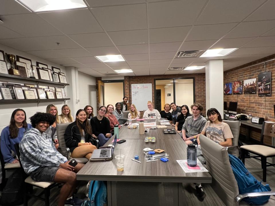 The news staff of the Vanderbilt Hustler, the student newspaper at Vanderbilt University.