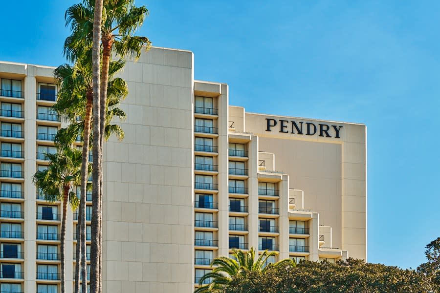 The exterior of the Pendry Newport Beach as seen in an undated photo. (Pendry Newport Beach)