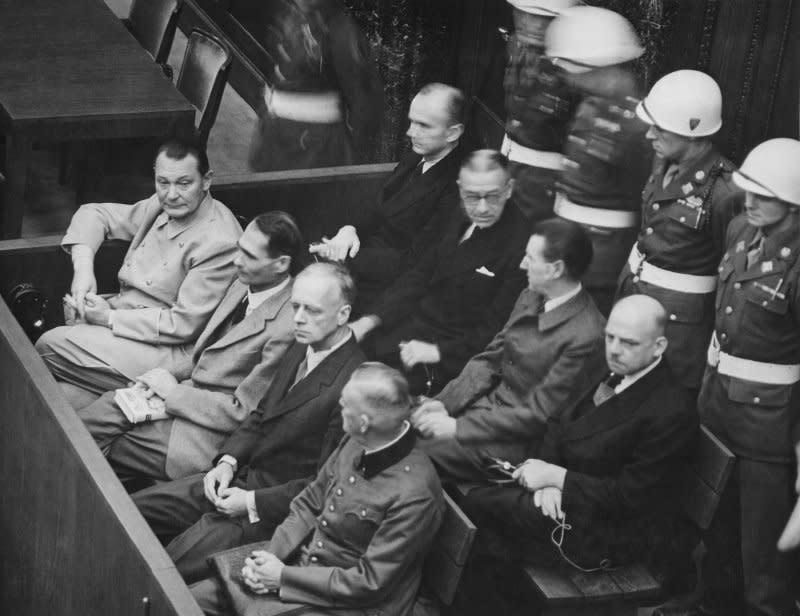 On September 30, 1946, verdicts were handed down in the Nuremberg War Crimes Trial. Twelve Nazi leaders were sentenced to death by hanging. File Photo by U.S. Army