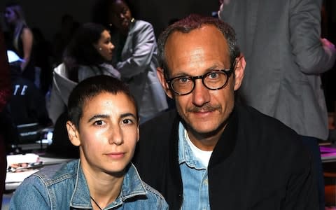 Terry Richardson and guest attend the Jeremy Scott Fashion Show during New York Fashion Week at Spring Studios on September 8, 2017 - Credit: Ben Gabbe/Getty Images