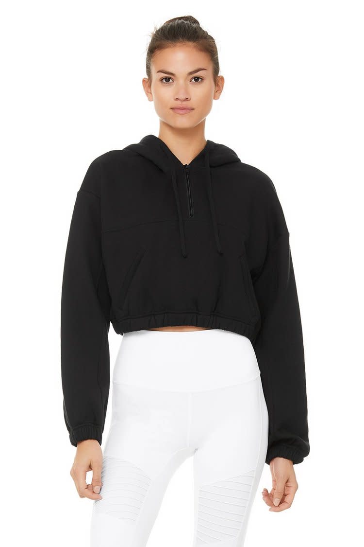 Stadium Half-Zip Hoodie - Alo Yoga. 