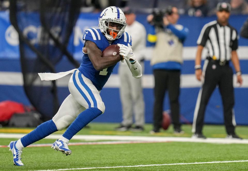 Parris Campbell cashed in on a contract year with the Indianapolis Colts by staying healthy for 17 games and catching 63 passes.