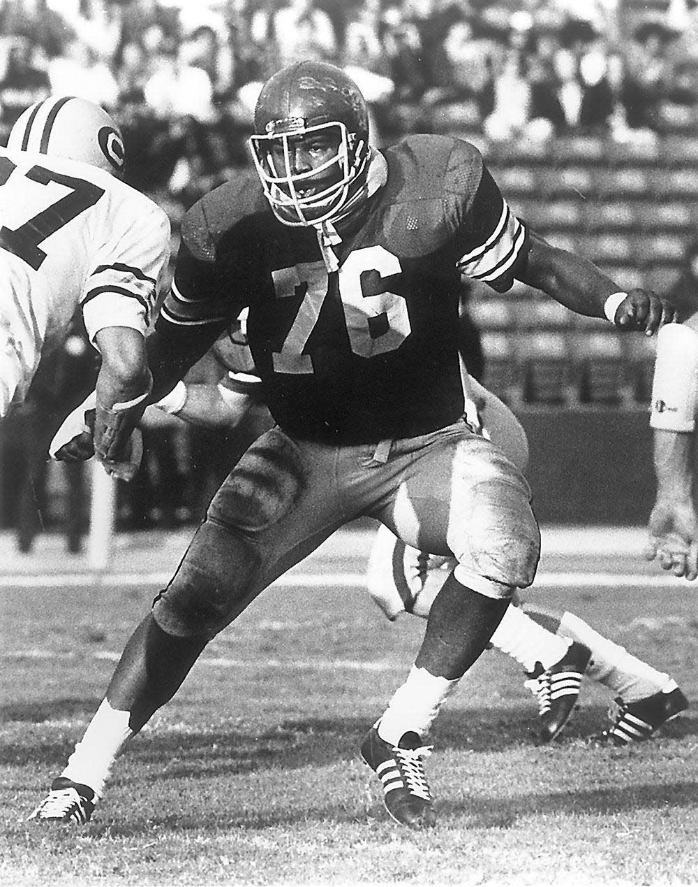 Marvin Powell was one of Fayetteville's highest-ever NFL draft picks.