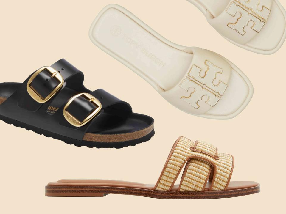 <p>Elanaa / Tory Burch / Birkenstock</p>