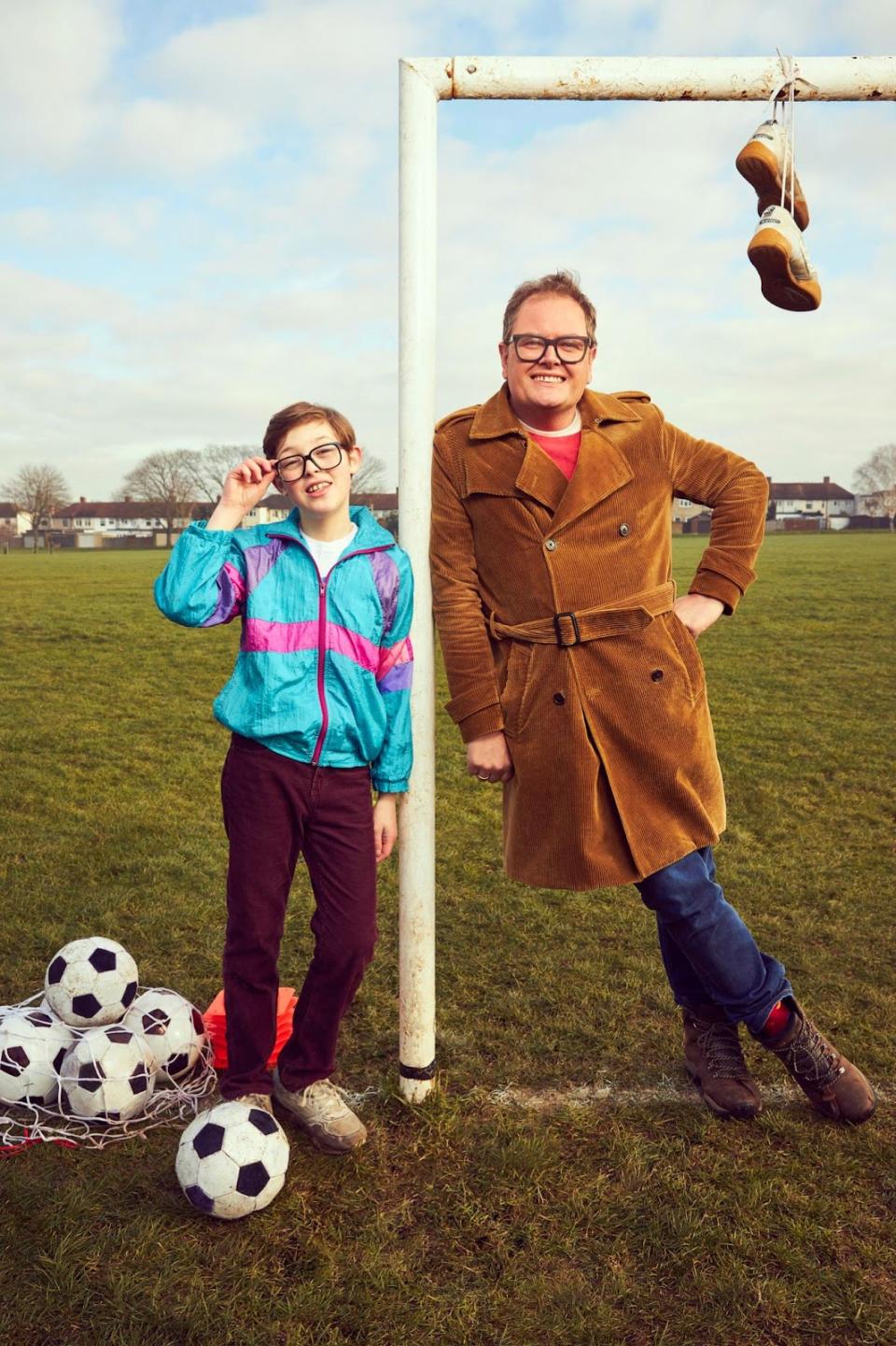 Alan Carr is filming Changing Ends. (ITV)