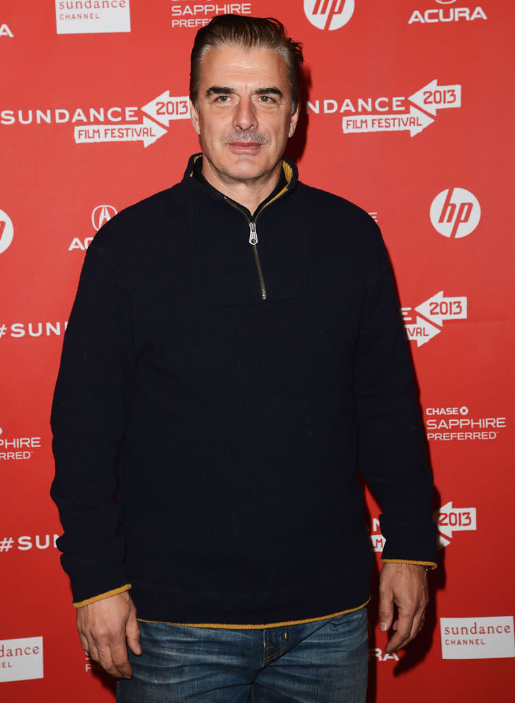 PARK CITY, UT - JANUARY 22: Actor Chris Noth attends the "Lovelace" premiere at Eccles Center Theatre during the 2013 Sundance Film Festival on January 22, 2013 in Park City, Utah. (Photo by Jason Merritt/Getty Images)