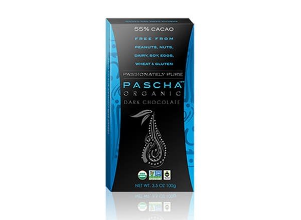 #5 WORST DARK CHOCOLATE: 55% Pascha Organic Dark Chocolate