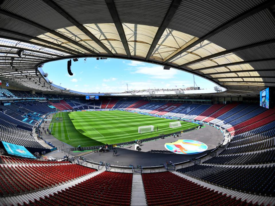 Glasgow’s Hampden Park will host Scotland vs Czech Republic (Getty Images)