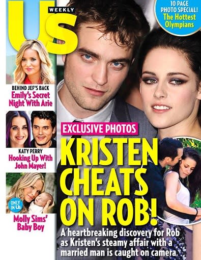 Portada de Kristen Stewart y Robert Pattinson Us Weekly