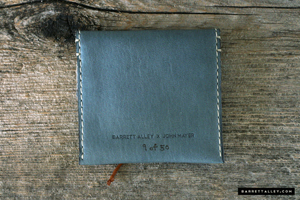 Barrett Alley X John Mayer Wallet Brown/Blue