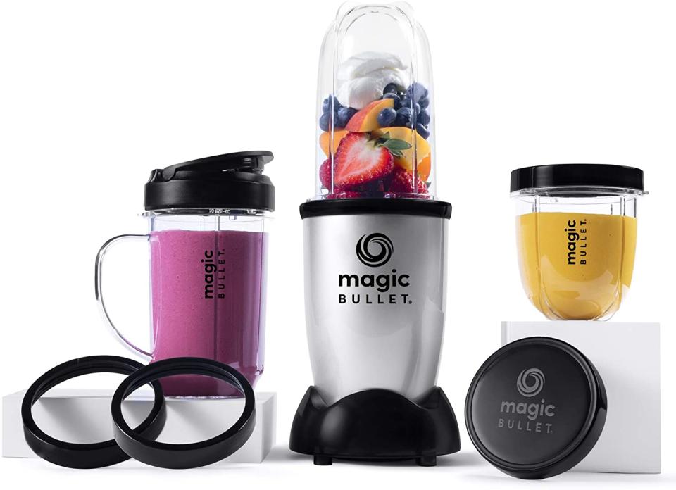 NutriBullet by MagicBullet - Batidora, Plateada, Pequeña/Amazon.com.mx