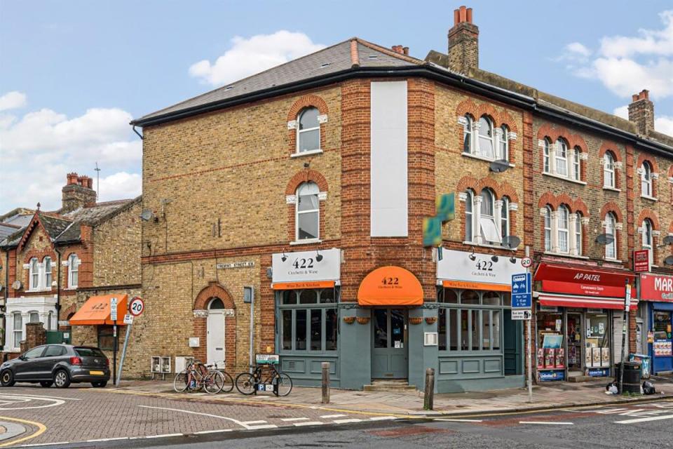 The exterior of the period building containing the micro home (Rightmove)