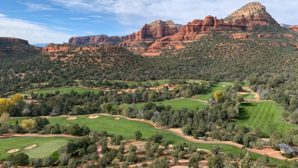 Seven Canyons is ringed by the Vermilion Cliffs. - Emily Casey/emcaseyturf