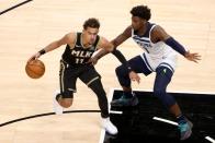 NBA: Minnesota Timberwolves at Atlanta Hawks