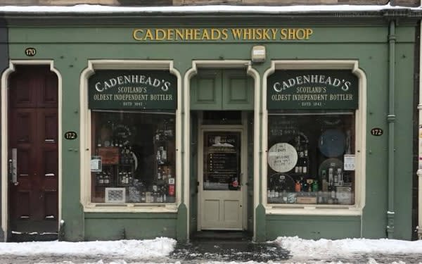 Cadenhead's Whisky Shop, Edinburgh