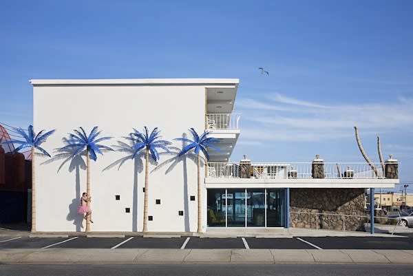 <div class="caption-credit"> Photo by: Bob Carey</div><div class="caption-title">Blue Palms</div>Wildwood, New Jersey, 2008.