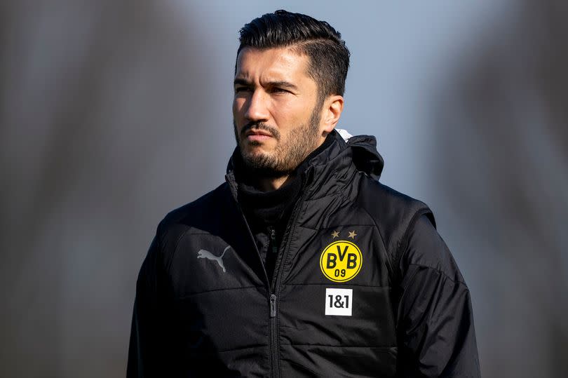 Former Liverpool star Nuri Sahin is the assistant manager at Borussia Dortmund