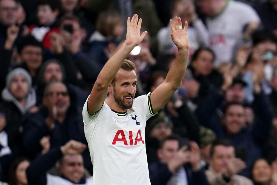 Tottenham will try to resist offers from Manchester United for their captain Harry Kane (John Walton/PA) (PA Wire)