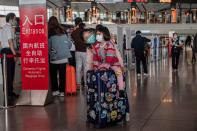 El país más poblado del mundo también tiene pocos aeropuertos en relación a su superficie. Son 0,8. (Photo by NICOLAS ASFOURI/AFP via Getty Images)