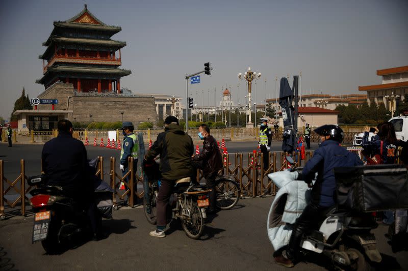 China mourns for coronavirus (COVID-19) victims on Qingming tomb sweeping festival