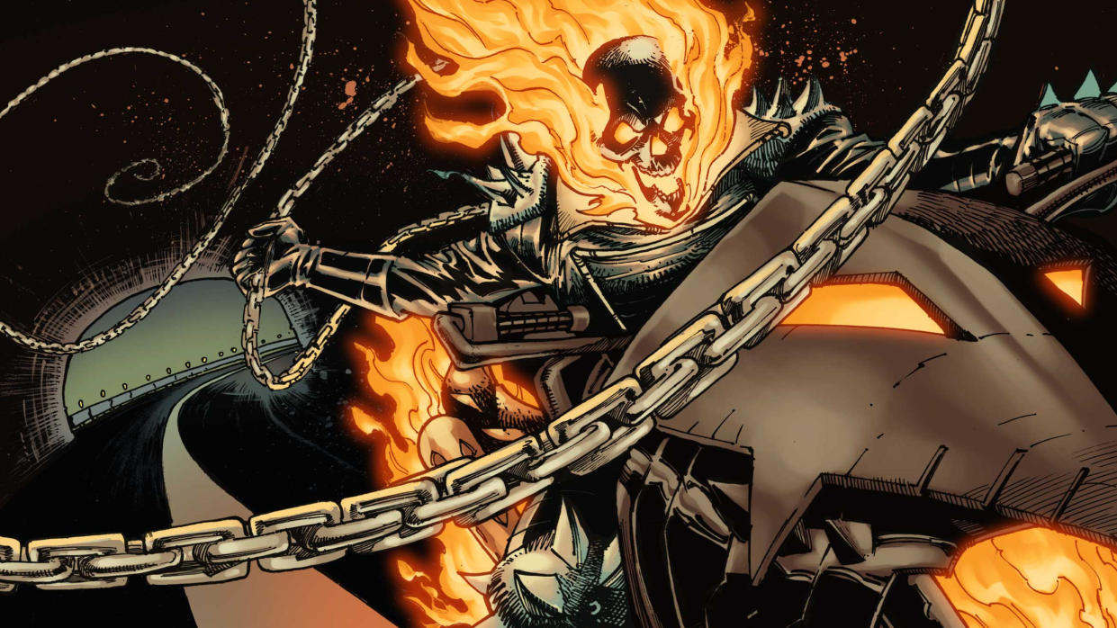  Art from Ghost Rider: Final Vengeance #1. 