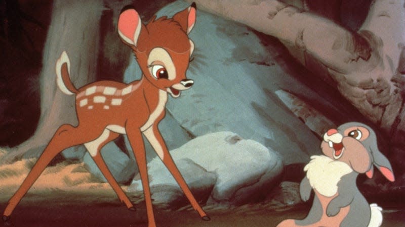 Screenshot from Disney's Bambi.