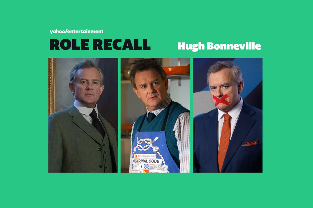Hugh Bonneville speaks to Yahoo UK about his impressive career for Role Recall. (Yahoo/ITV/Focus Features)
