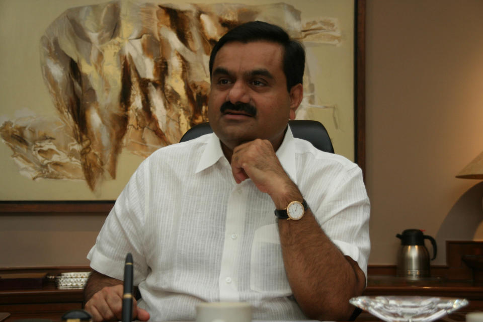 AHMEDABAD, INDIA - JULY 19: Chairman Of Adani Group Gautam Adani poses for a profile shoot during an interview on Jlu on July 19, 2010 in Ahmedabad, India. (Photo by Ramesh Dave/Mint via Getty Images)