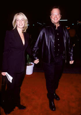 Tom Arnold and wife at the premiere of Paramount's Titanic