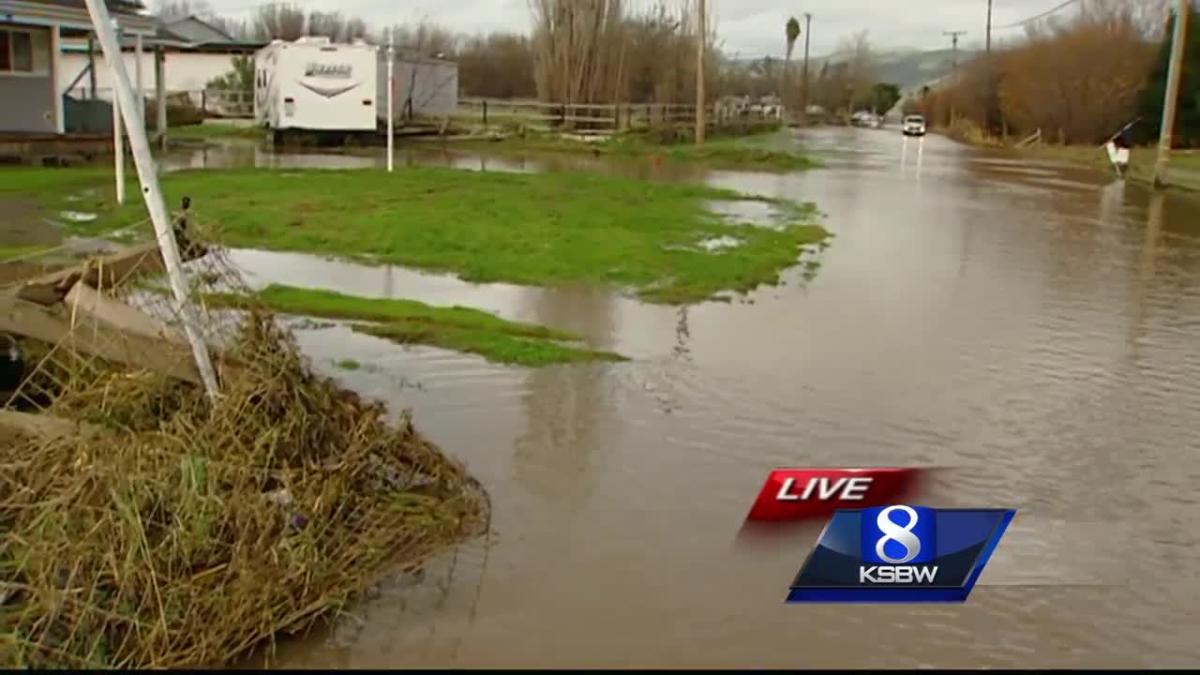 Flooding in Hollister’s Lovers Lane