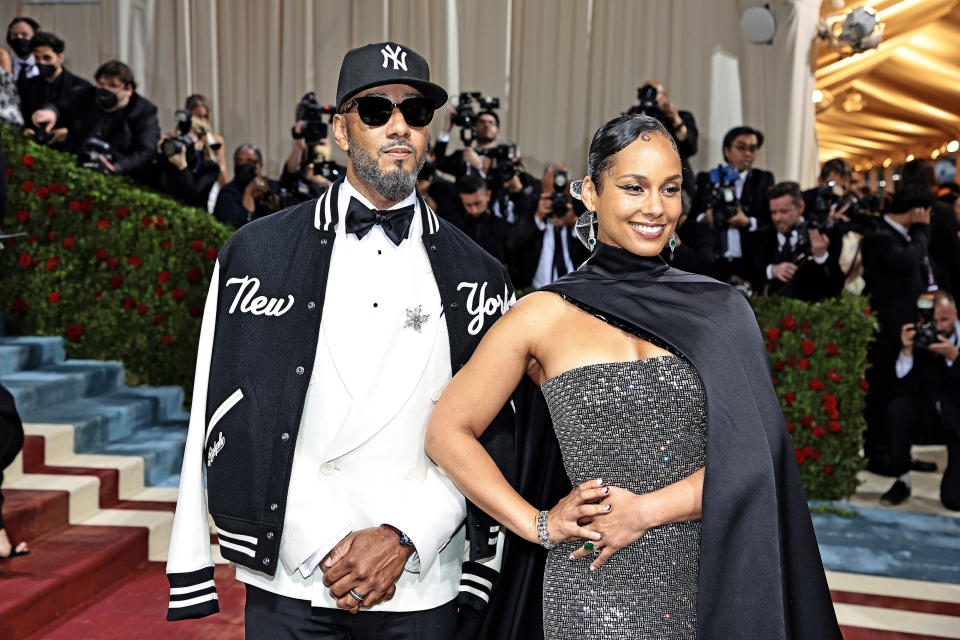 Swizz Beatz and Alicia Keys