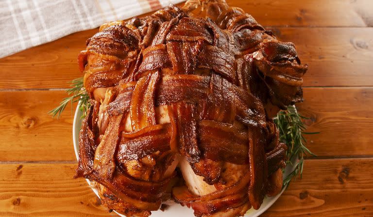 Bacon-Wrapped Turkey