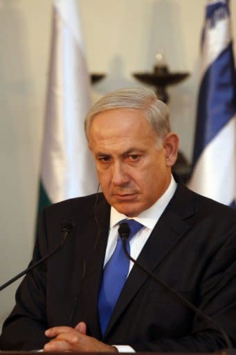 Israeli Prime Minister Benjamin Netanyahu is seen in Jerusalem on September 11. An Israeli war on Iran "will eventually happen" but the Jewish state will be destroyed as a result, the head of Iran's elite Revolutionary Guards reportedly said in comments published on Saturday, the first time that Iran has acknowledged the probability of open armed conflict