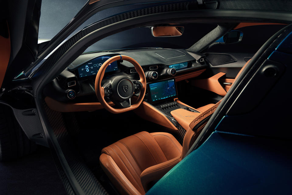 Rimac Nevera interior