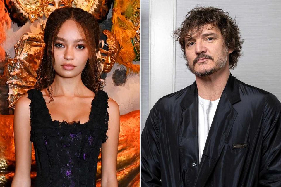 <p>Amanda Edwards/Getty;Dave Benett/Getty </p> (Left to right:) Nico Parker in 2023, Pedro Pascal in 2024