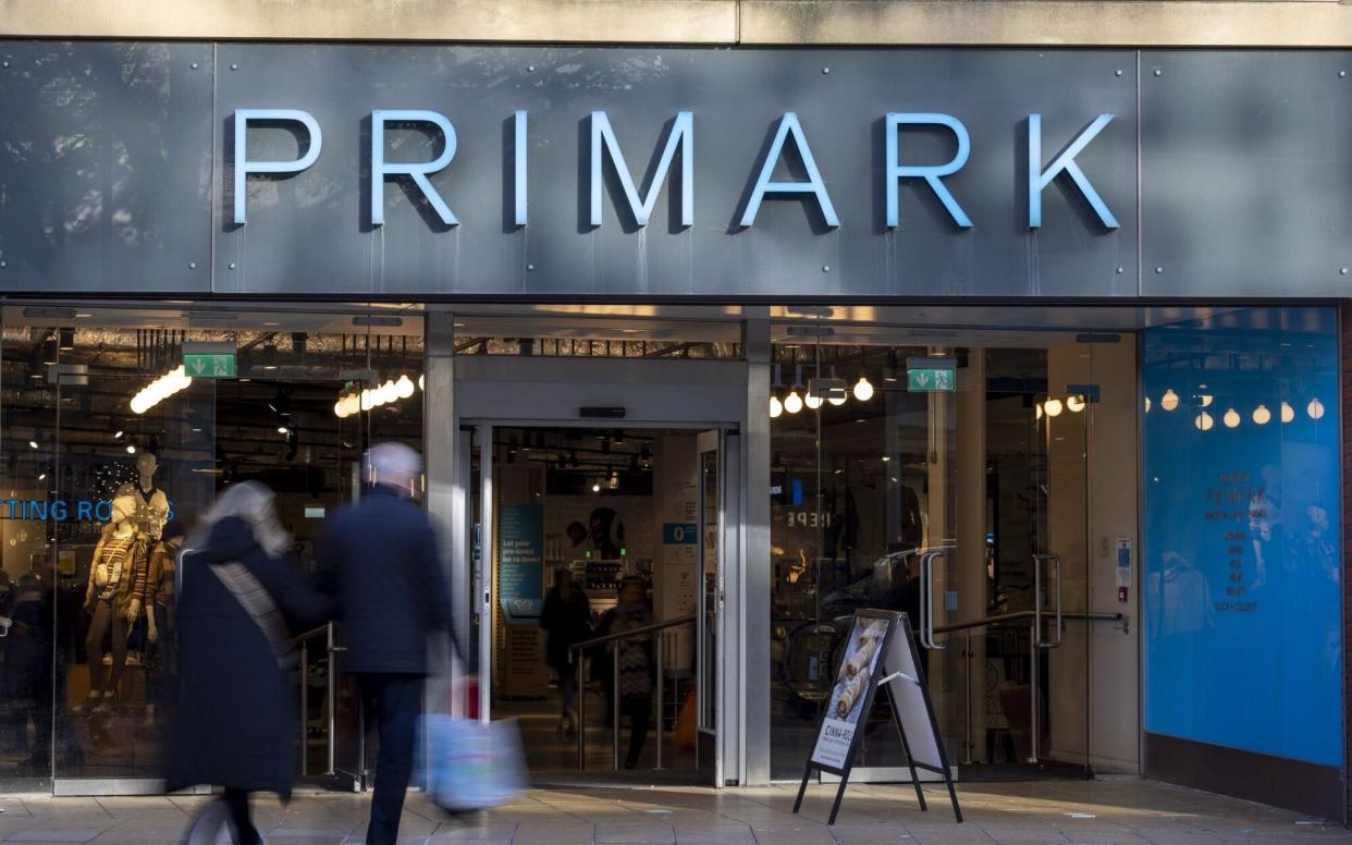 Primark sales are expected to fall in the second half of the year