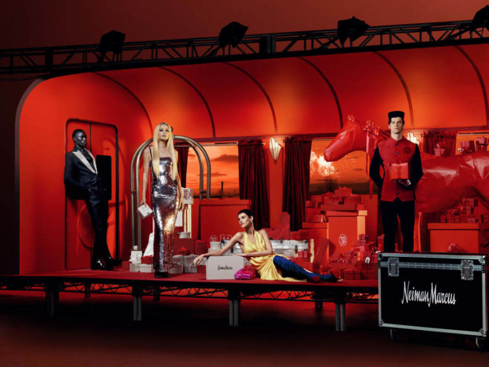 Neiman Marcus' 2023 holiday campaign theme is "Neiman's Express."<p>Photo: Courtesy of Neiman Marcus</p>