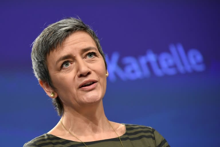 EU competition commissioner Margrethe Vestager is expected to say Google abused its dominant market position and to impose a multi- billion dollar fine on the internet giant