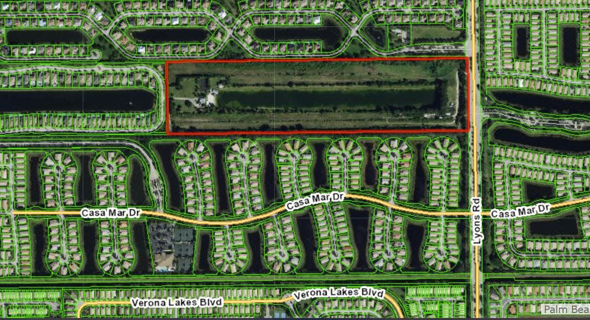 PulteGroup bought 43 acres of farmland in December 2023 to build 131 single-family homes west of Lake Worth Beach. The new development will be called Greyhawk Landing and the homes will start around $700,000.