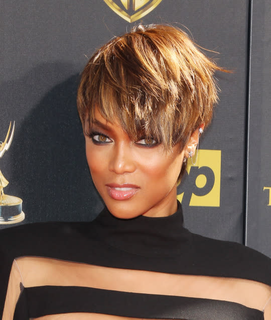 Tyra Banks at the Daytime Emmy Awards, 2015
