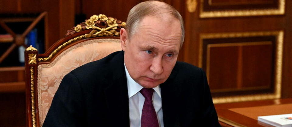 Vladimir Poutine est dans le viseur de la Cour pénale internationale.  - Credit:MIKHAIL KLIMENTYEV / Sputnik / Sputnik via AFP