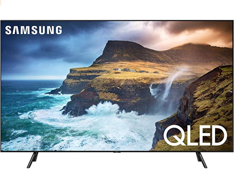 Samsung Flat 65-Inch QLED 4K Q70 Series Ultra HD Smart TV