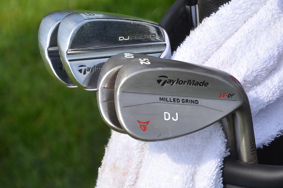Dustin Johnson's TaylorMade wedges and irons