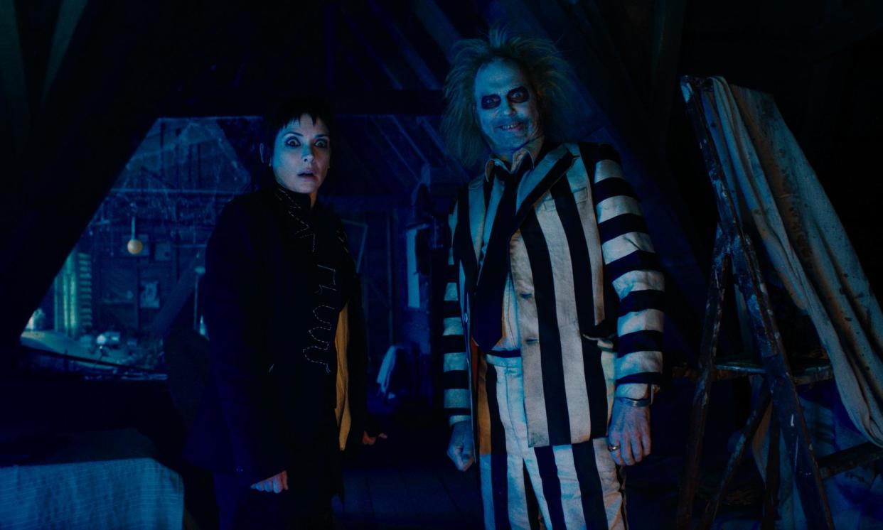 <span>Beetlejuice Beetlejuice.</span><span>Photograph: Courtesy of Warner Bros. Pictures</span>