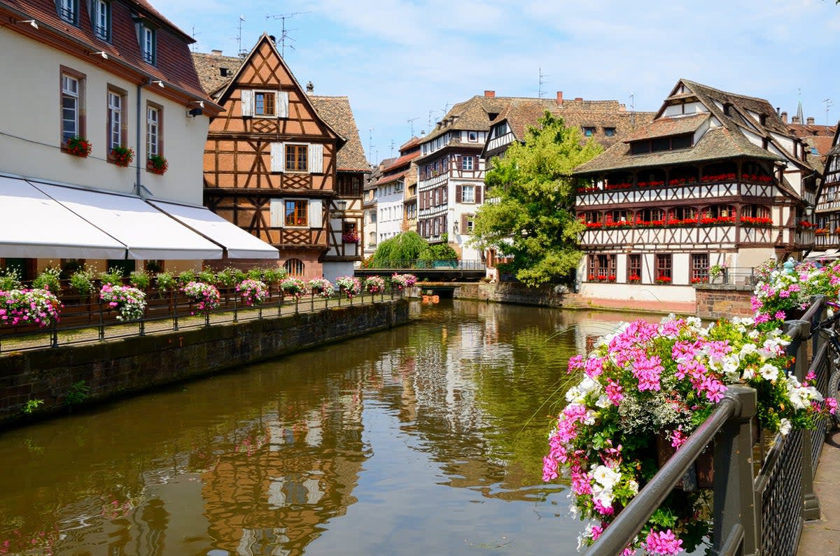 The two French children were knifed on Thursday near a school in a town close to Strasbourg, says the local authority (Getty Images)